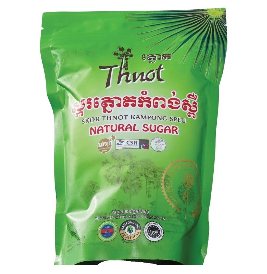 THNOT SKOR KAMPONG SPEU NATURAL SUGAR 500G