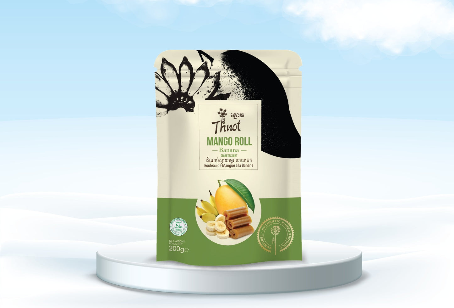 THNOT MANGO ROLL BANANA DIABETES DIET 200G