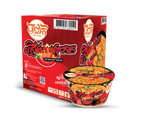 MEE CHIET STIR FRIED SPICY SEAFOOD INSTANT NOODLES 85G X 24 BOWLS