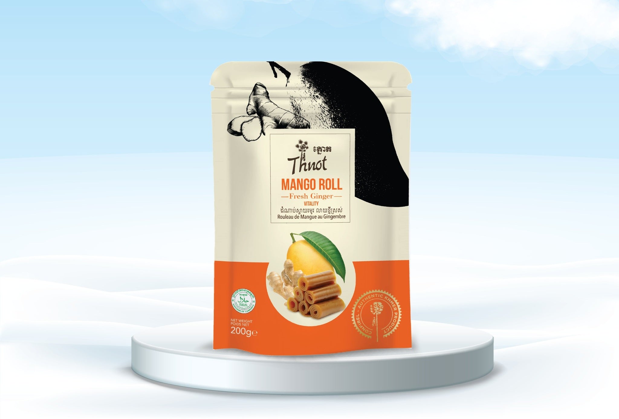 THNOT MANGO ROLL FRESH GINGER VITALITY 200G