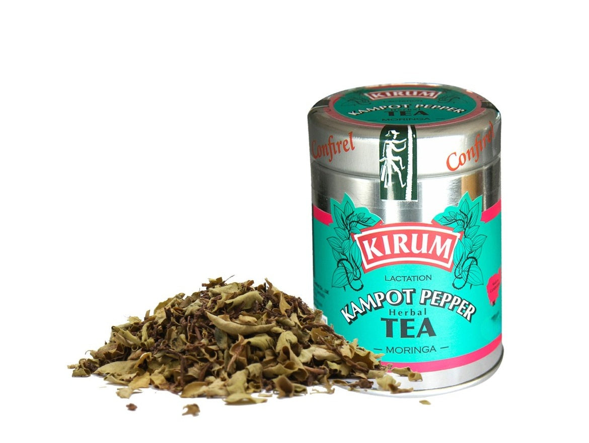 KIRUM HERBAL TEA WITH KAMPOT PEPPER INFLORESCENCE MORINGA LACTATION 100G