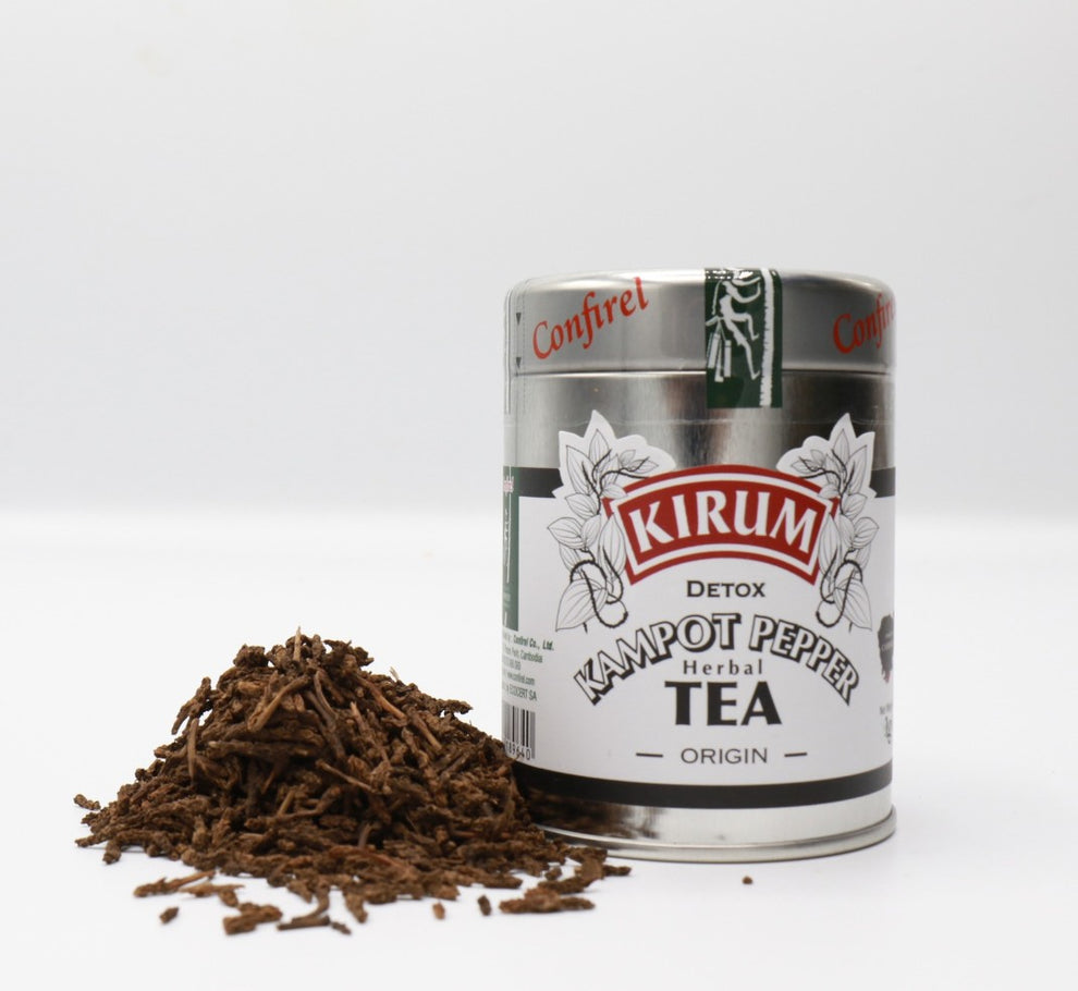 KIRUM HERBAL TEA WITH KAMPOT PEPPER INFLORESCENCE ORIGIN DETOX 100G ...