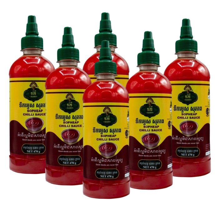 RARY SOPHEAP CHILI SAUCE 470G (SET OF 6)