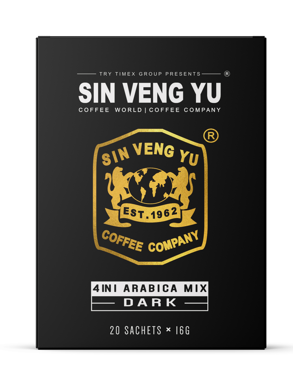 SIN VENG YU 4IN1 ARABICA MIX DARK 16 G X 20 SACHETS